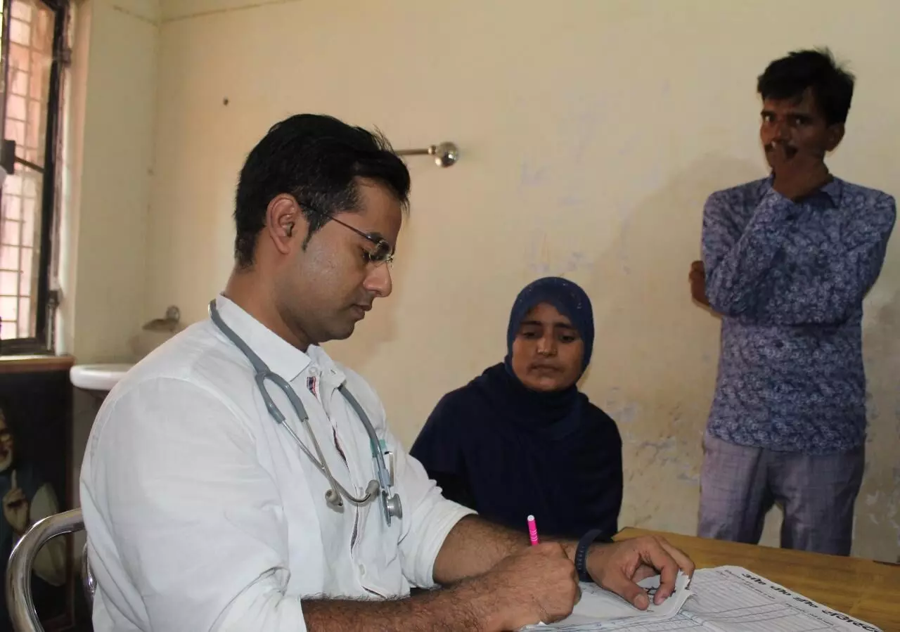 Dr Saif Ali, a medical officer, believes that there's a lack of psychiatrists in villages