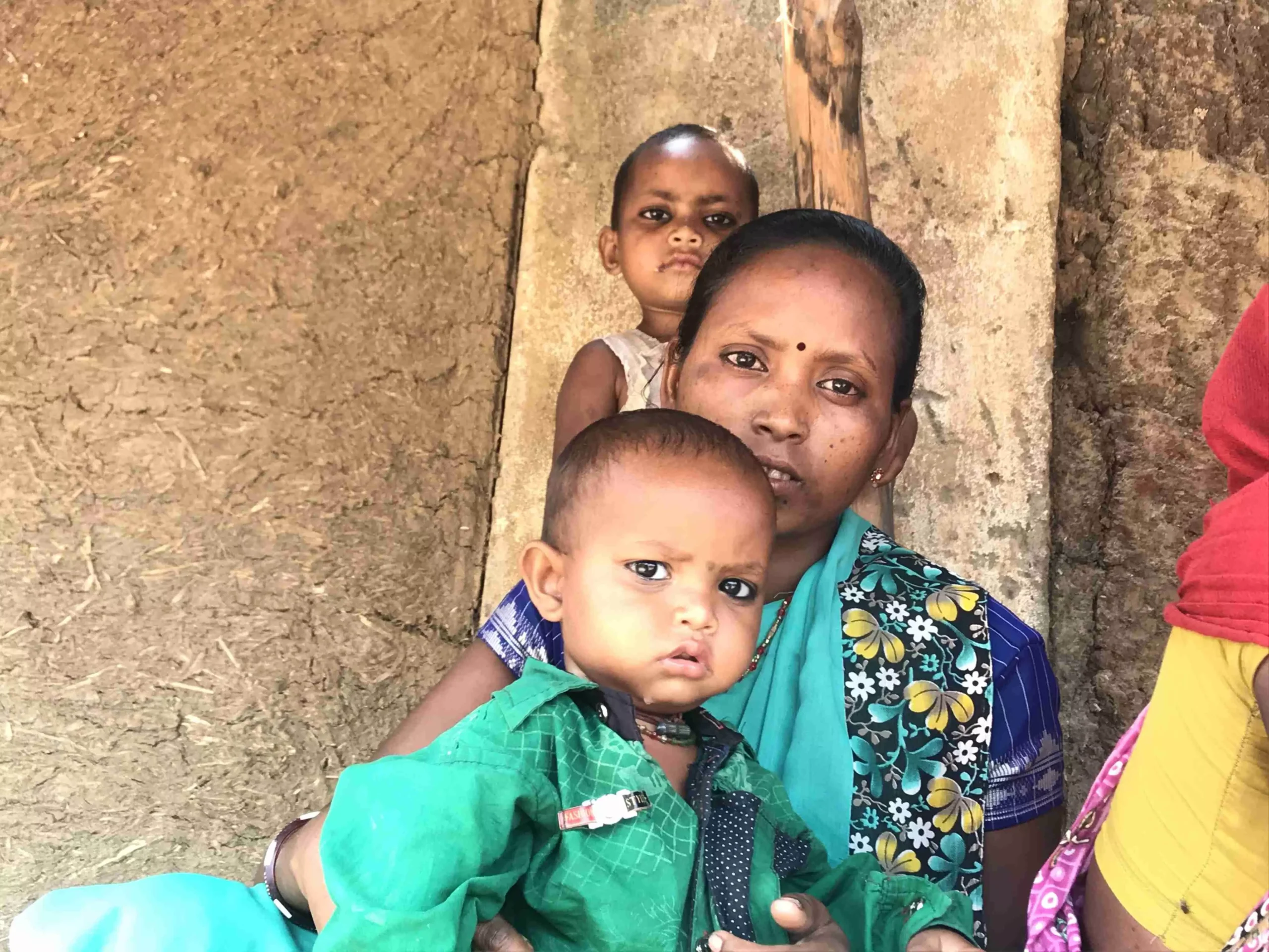 Malnutrition among Paharia children is a serious problem. Pic: Nidhi Jamwal