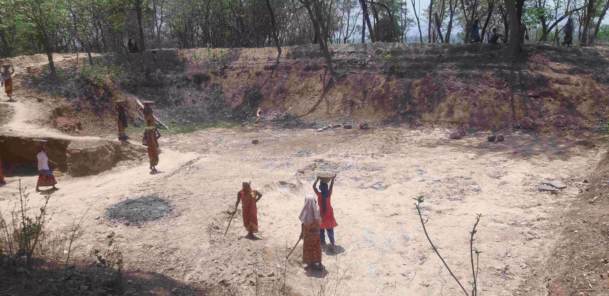 In Jharkhand, 262 types of works are being implemented under 10 different categories of MGNREGA like traditional water bodies renovation.