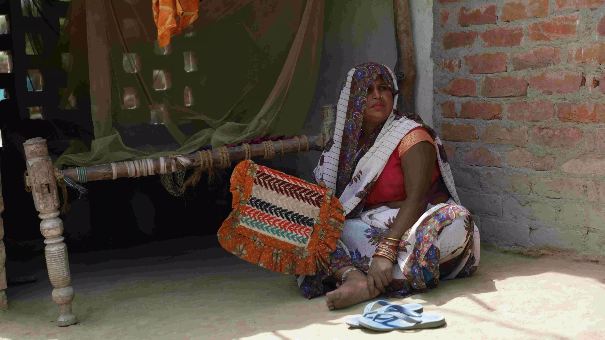 The heat prevents the rural inhabitants from getting adequate sleep, and extended power cuts are making things worse. Photo: Mohammad Salman