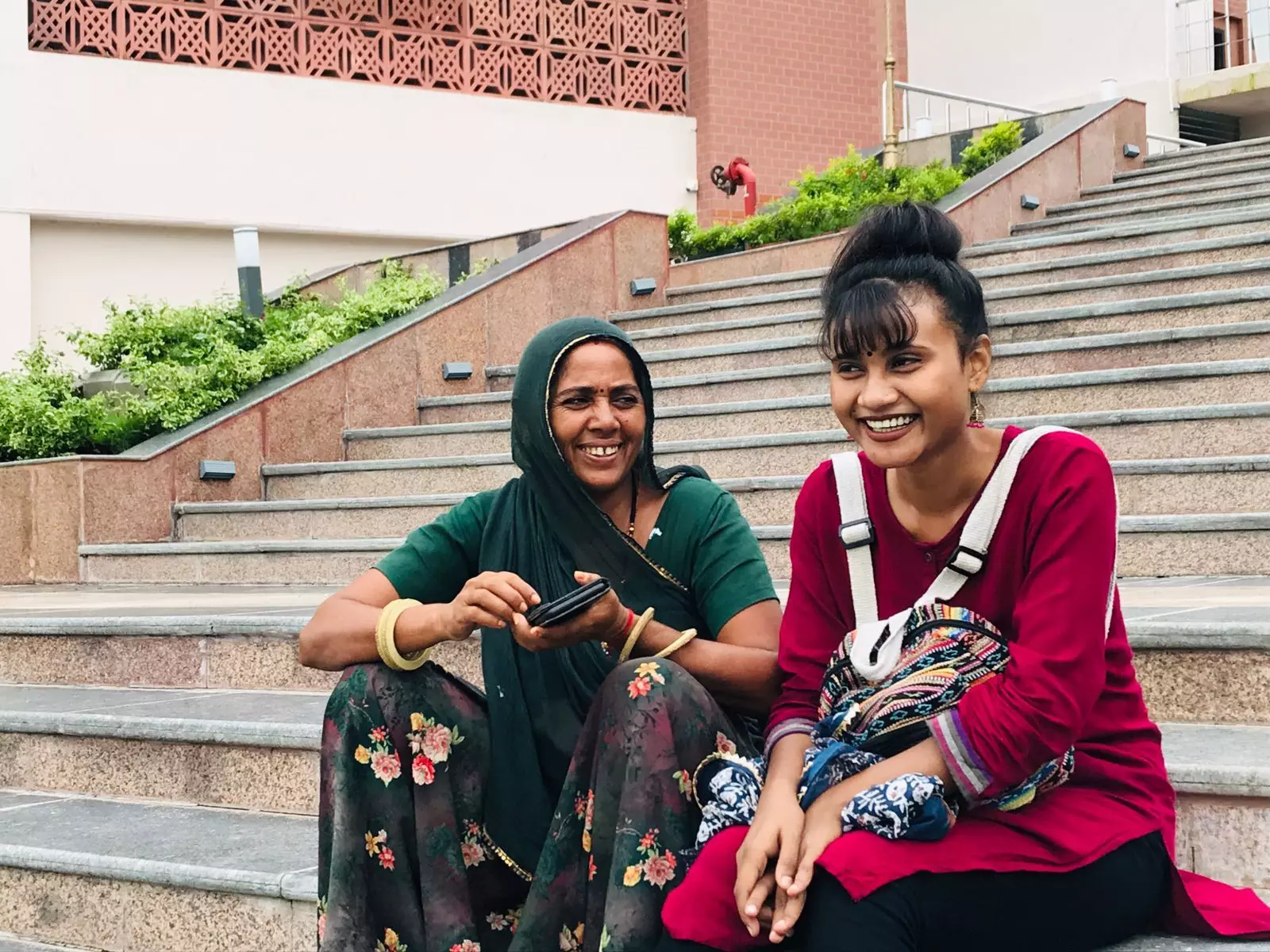 Artis first film titled Kisan Hoon Nidar Hoon is on Saguni Devi (left), a woman farmer living in Ajmer district of Rajasthan. Photo: Nidhi Jamwal