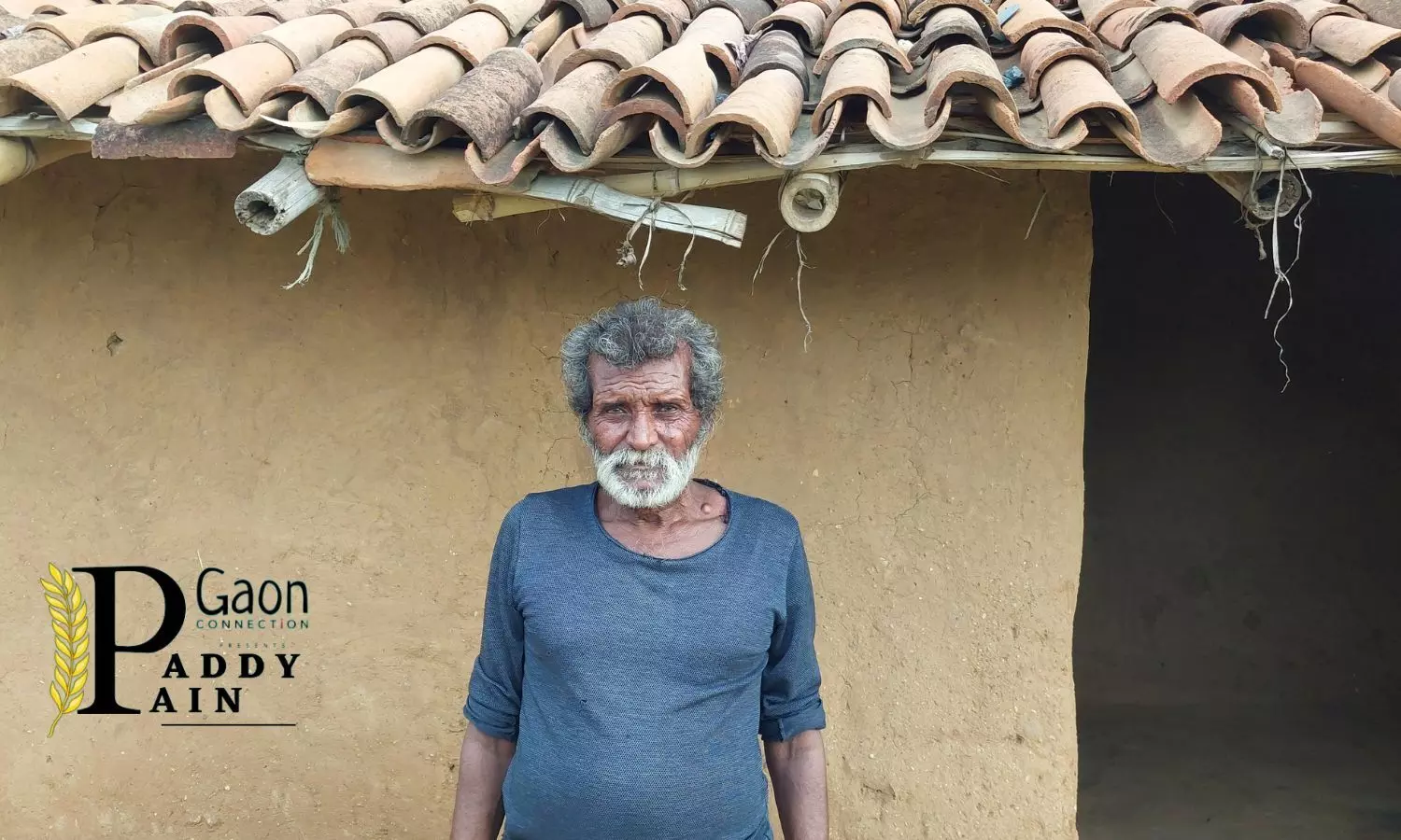 Suresh Bhuiya, 65, a rickshaw puller who worked as a tenant farmer in the monsoon season every year.