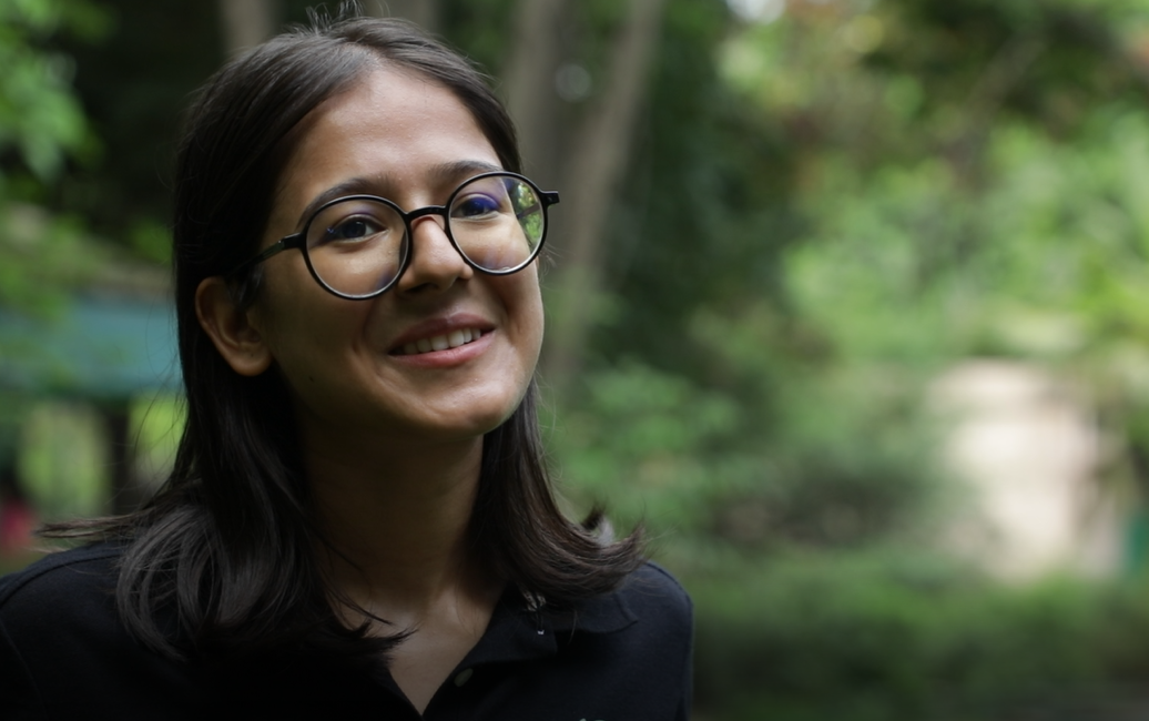  Prachi was 18-years-old when she rescued her first non-venomous snake. Photo: Abhishek Verma