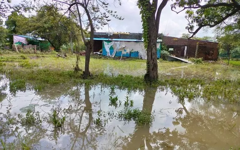  Formation of 'circular weather systems' when the weather systems from the Bay of Bengal passed through the state, led to the excessive rainfall in the region.