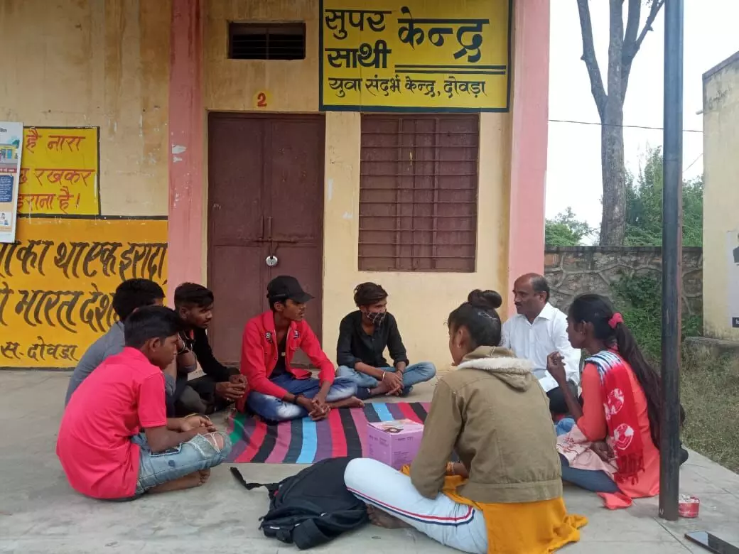 The adolescents, both rural girls and boys, are being sensitised and made aware of reproductive health and related matters.