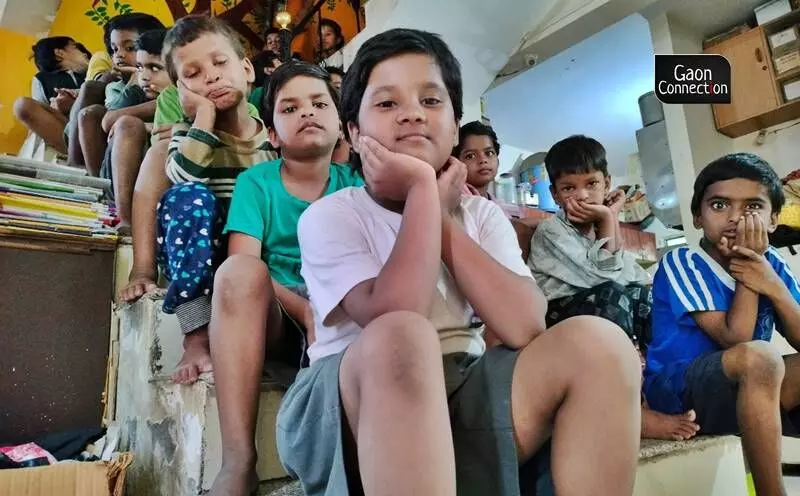 The primary and middle school children who live in the Aranyawas hostel study at the government higher secondary school at Bawadia Kalan in Bhopal.