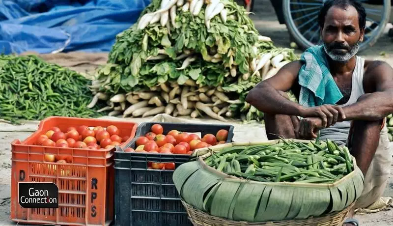 The crops stored in the rooms are collected in bulk from different farmers to be sold to retail shops and hotels. This method ensures that the farmers receive fair rates for their produce. 