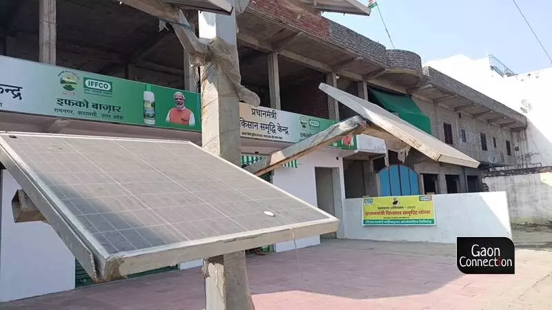 The centre in Varanasi is entirely powered by solar panels.