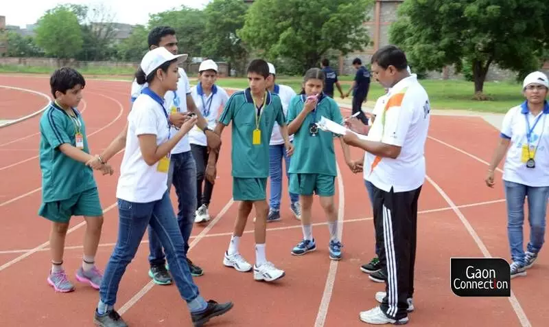 There are 25 students with intellectual disability in the school, whom Dhananjay is training in sports.