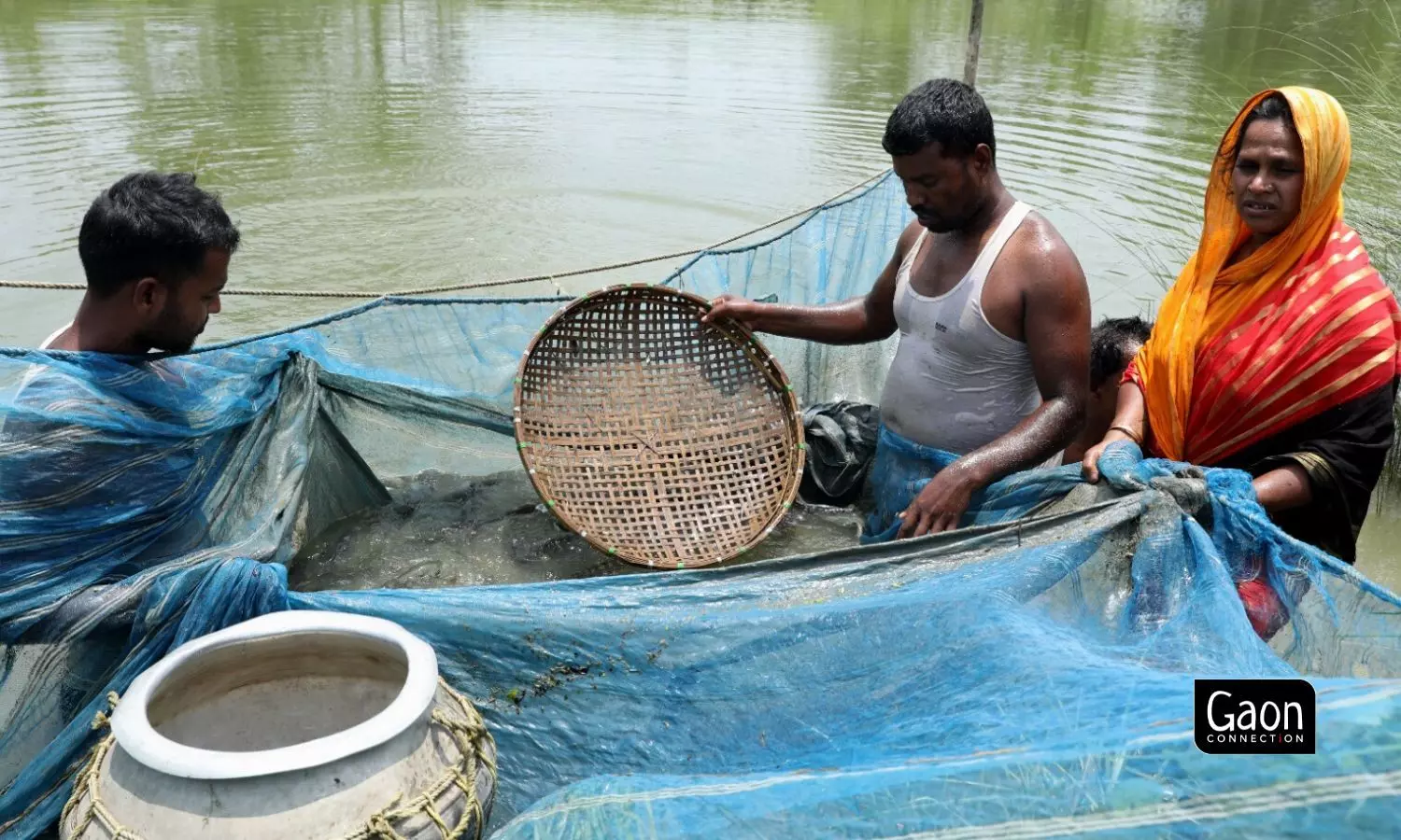 According to the Assam Statistical Handbook 2021, published by the state government, there are 25,225 registered ponds and tanks in the district covering an area of 4718.95 hectares. There are also 77 beels where fishing is permitted. Photo by Puspanjalee Das Dutta.