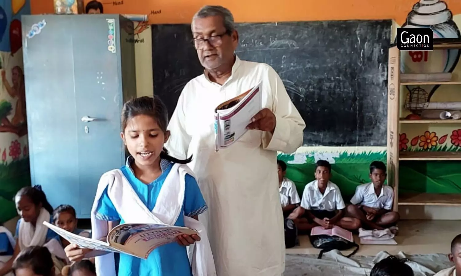 Banabihari Das retired in 1999, but he continues to teach in the same school at Kakharuni in Kendrapara district, Odisha, where he has taught since 1964.