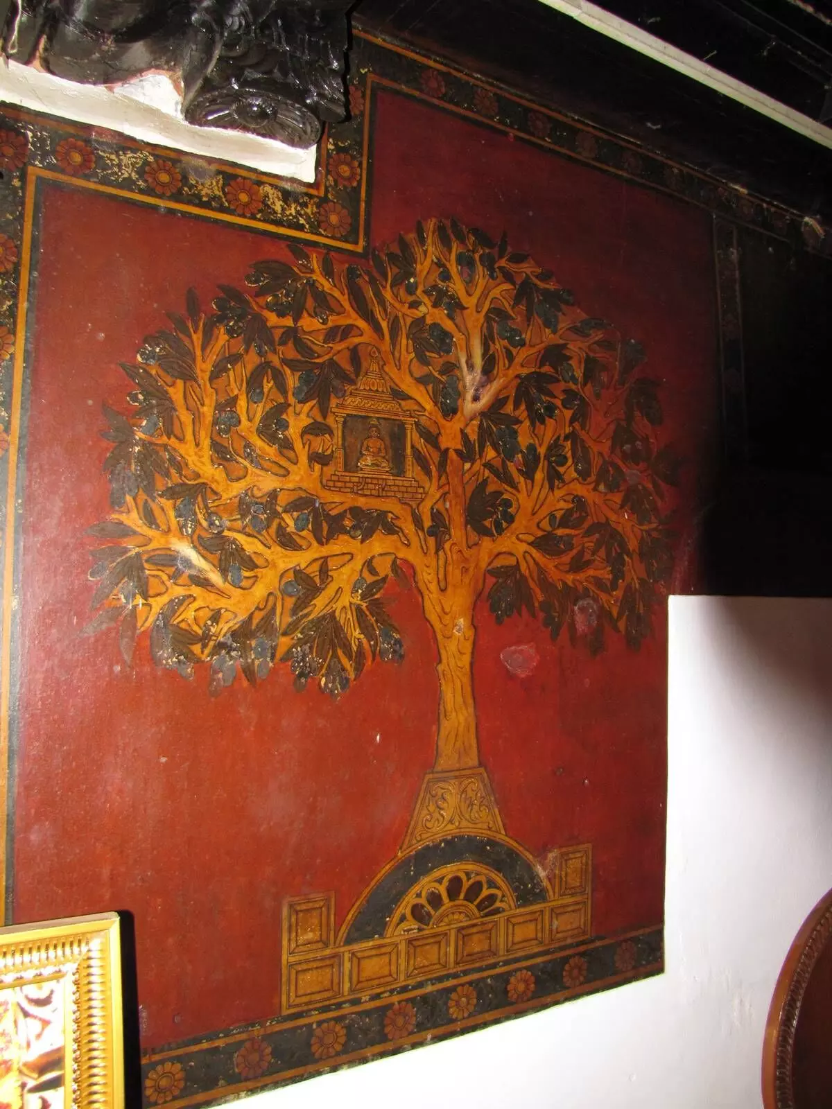 Kalpavriksha is a prominent mythological tree which features in Puranic literature, having appeared from the Samudra Manthan (churning of the ocean by the Gods and Demons) and it has come to be considered auspicious over time. 