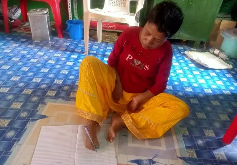 Kumari Urvashi Das, describes her appointment as a teacher at the anganwadi centre at Kalaspur village in Aul block, Kendrapara district in Odisha, as a dream come true.