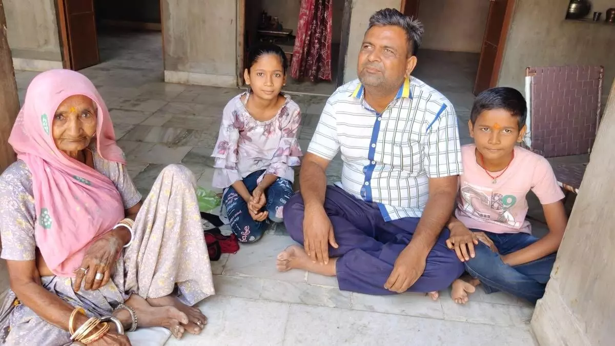 His mother went from pillar to post trying to get him treated. She was keen he get an education that would be able to support him. But being blind was a big hurdle.