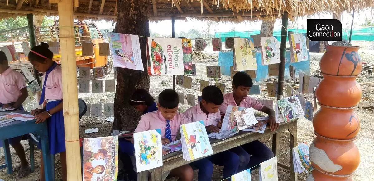 The children from the 200 families living in the village, which borders Mayurbhanj district in the neighbouring state of Odisha, have a school they are immensely proud of.