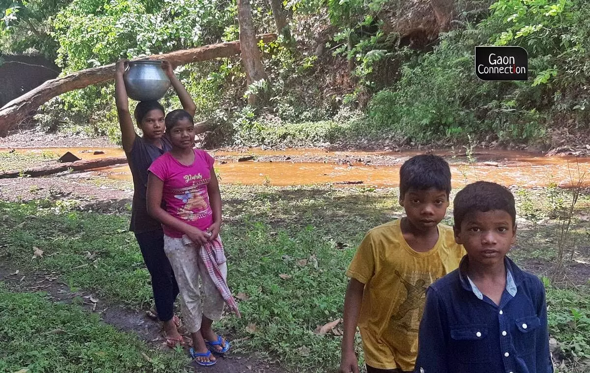 Villagers often fall ill as they drank contaminated waters from polluted nalas as there was no source of safe drinking water in the tribal village.