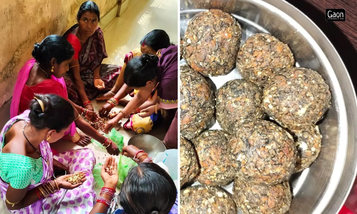 On an average, the women make about 500 laddus in a fortnight. Laddu-making is their side business, while their main occupation is paddy cultivation and collection of minor forest produce. 