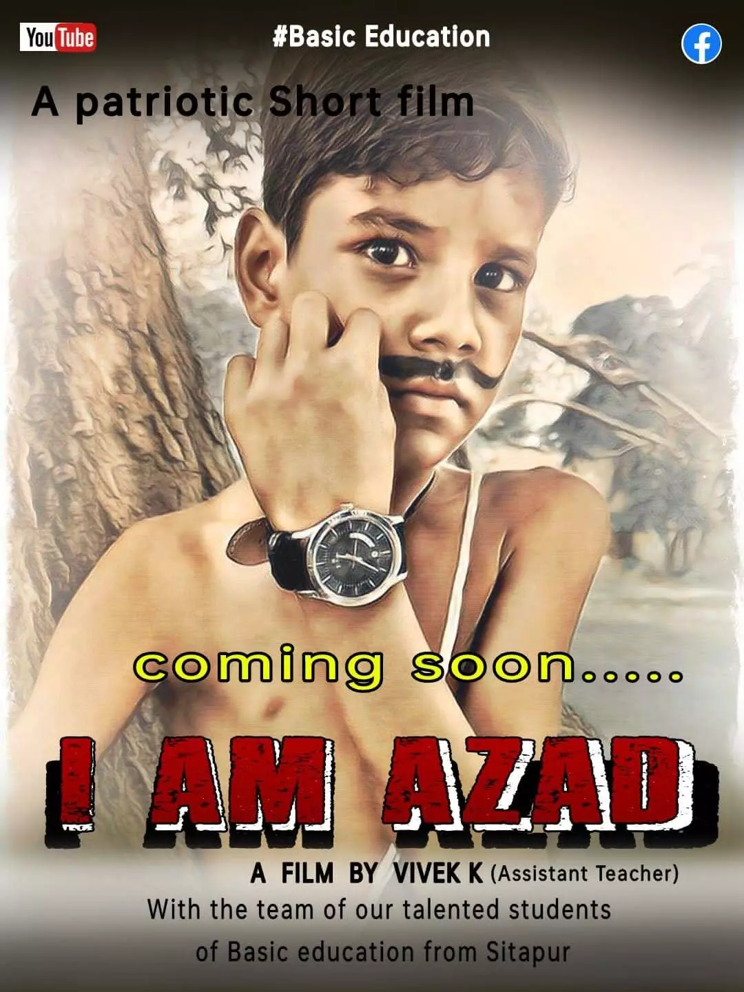 Class five student Anmol said that acting in the movie I Am Azad, gave him such a thrill. “When we get to live the lives of people we read about in our textbooks, it is a great feeling,” he said.