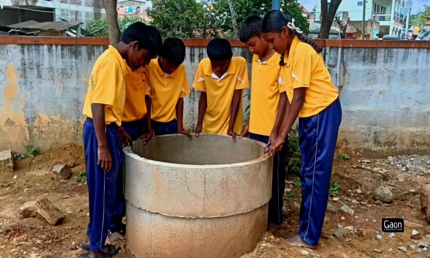 Rani said, we learnt how water can be reused for our day-to-day activities