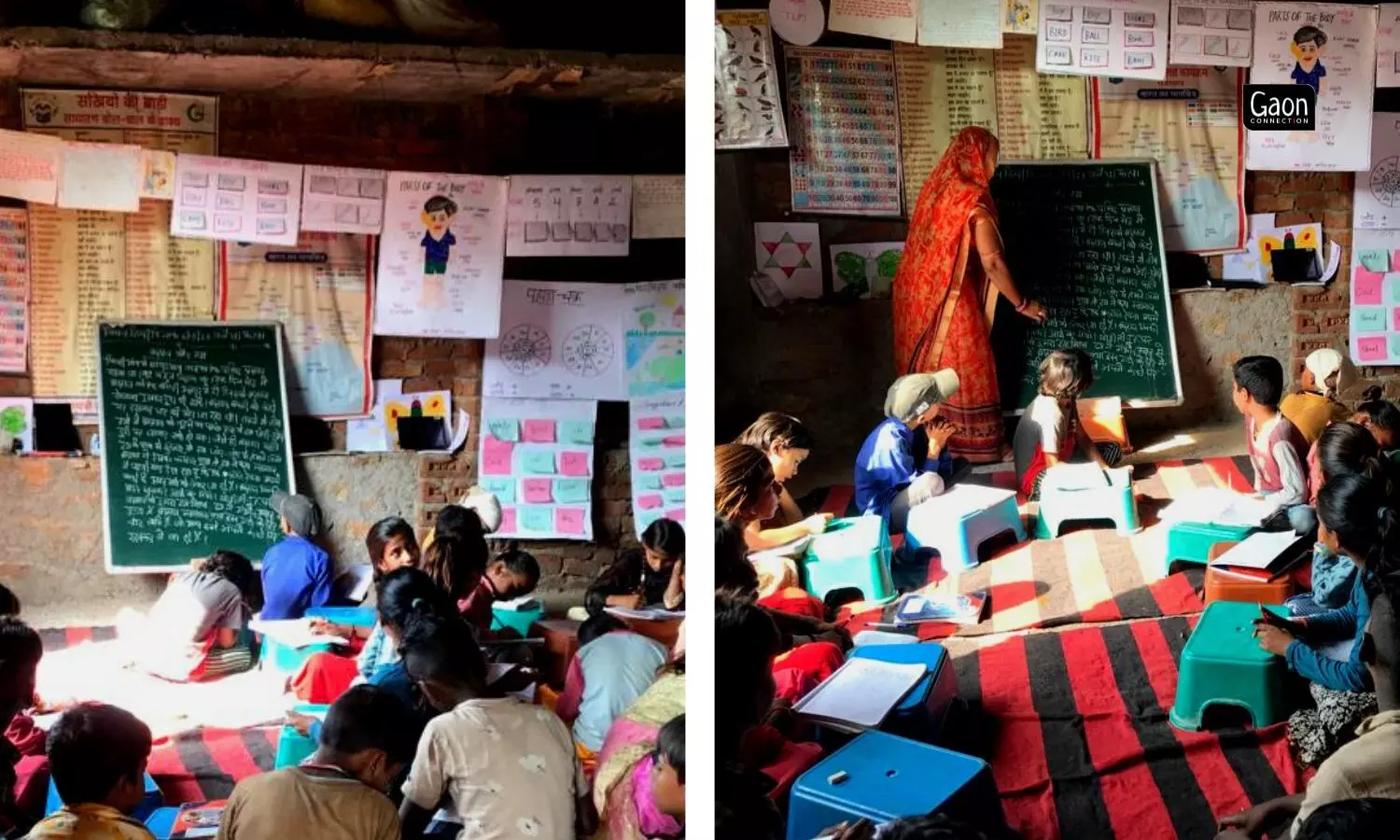 Seema is a daksha at Sakhiyon Ki Baadi centre at Baneya Fala village who prepares daily plans to teach the 30 children who come to the centre.