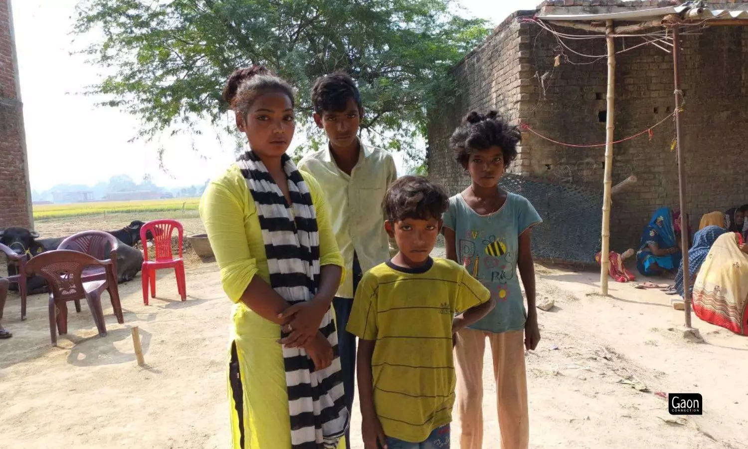 Mukesh Kumar is survived by these four young children.