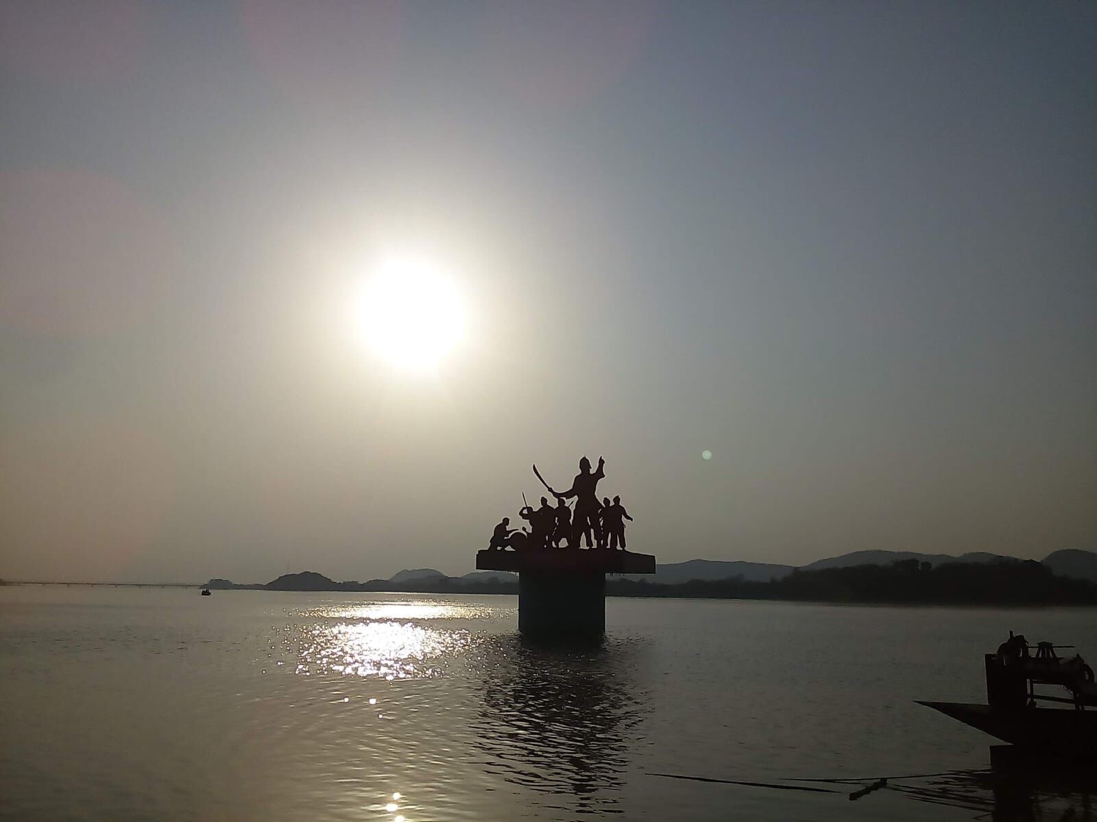 Apart from the War Memorial, the state government has also installed a statue of Borphukan in the Brahmaputra river in Guwahati.