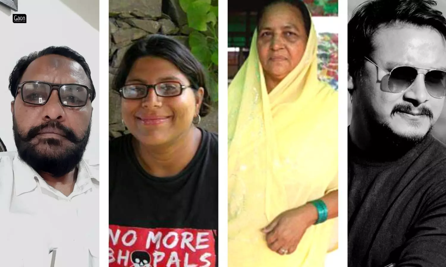 People who are part of the long battle of justice for the Bhopal gas tragedy victims.