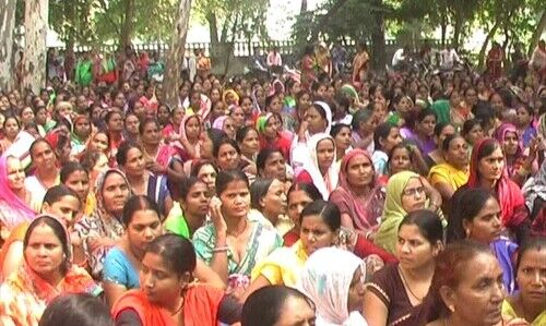 Anganwadi workers