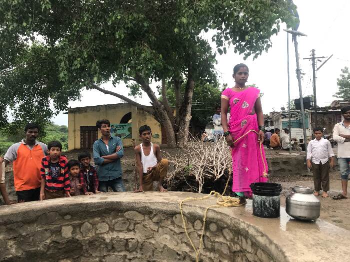 Farmers in Marathwada and Vidarbha complain that 4-5 months a year, their water sources go dry and they face acute water scarcity. Pic: Nidhi Jamwal